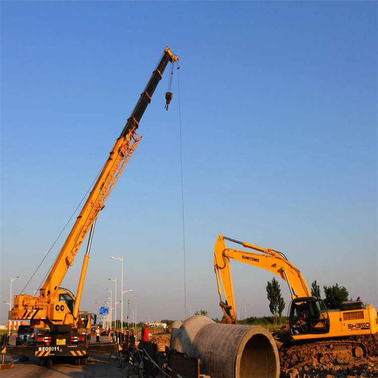 临沭25吨吊车吊8吨,最远吊多少米